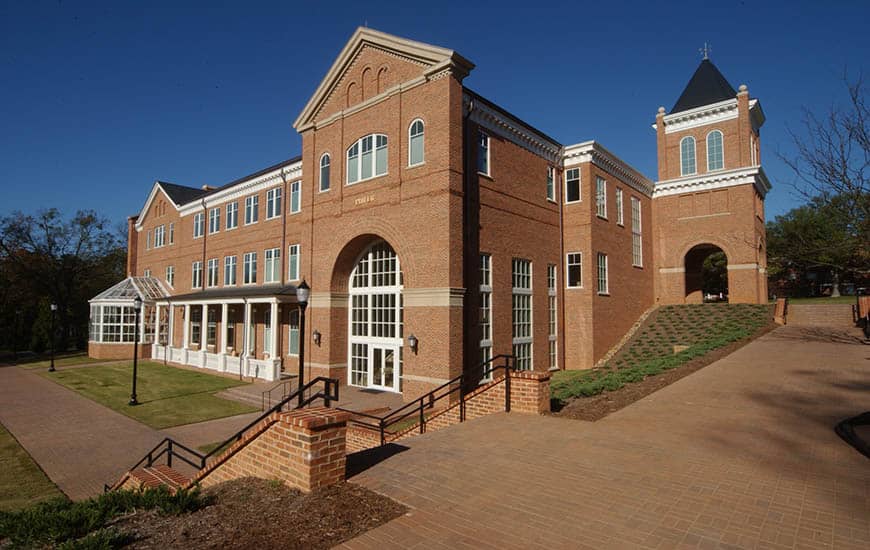 Phifer Science Hall Lobbies and Gardens