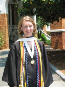 Art History and History grad Jane Wilson