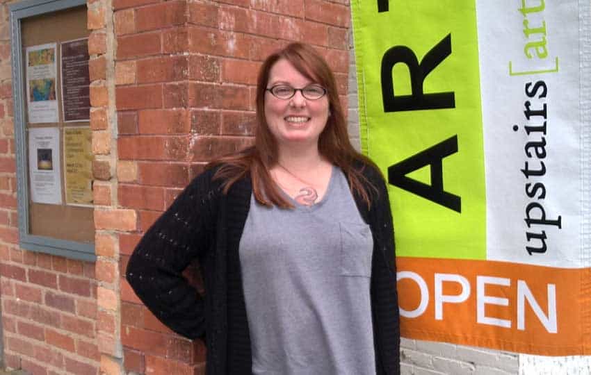 Studio Art major Caren Stansell
