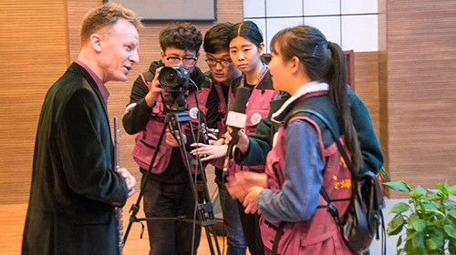 Students in China