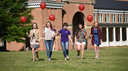 Students in front of Phifer