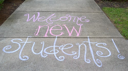 Welcome New Students