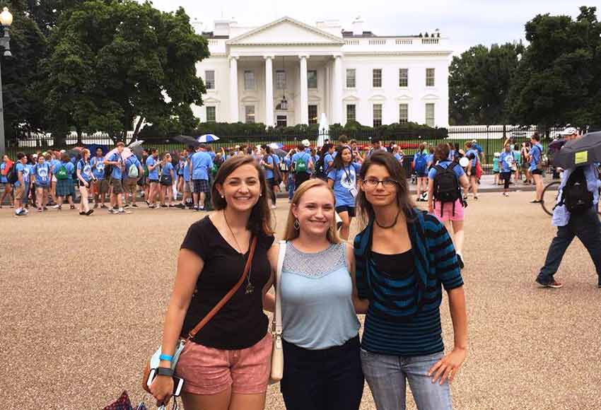 Converse Students visit D.C.