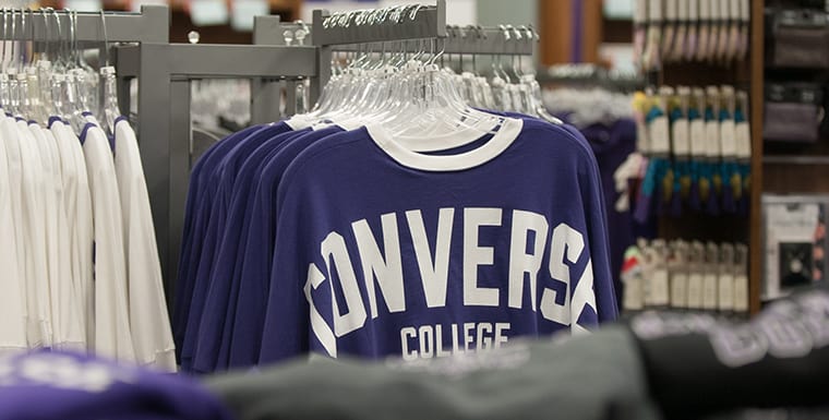 Converse College Campus Store Apparel, Merchandise, & Gifts Converse College Campus Store Apparel, Merchandise, & Gifts