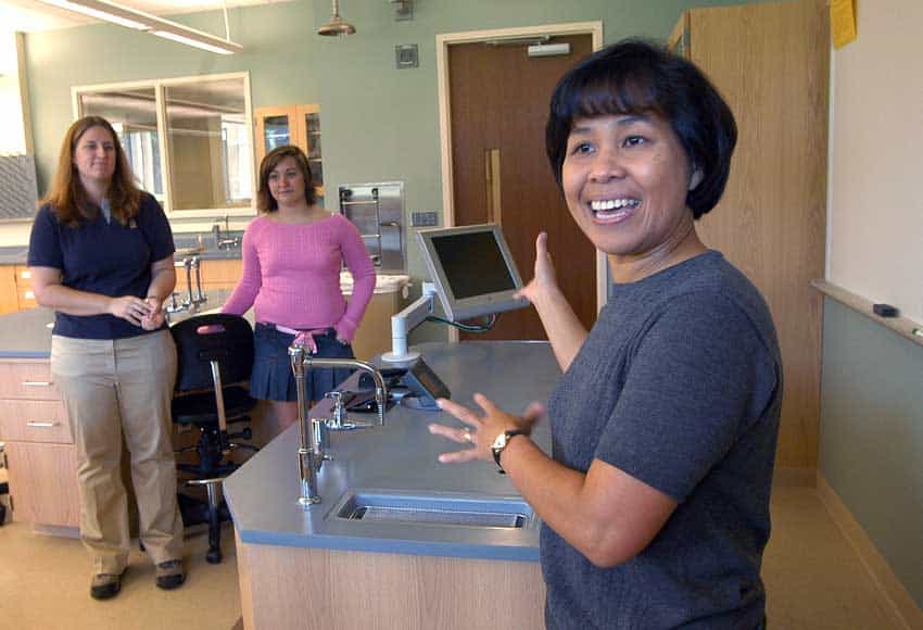 Associate Professor of Biology Dr. Steele