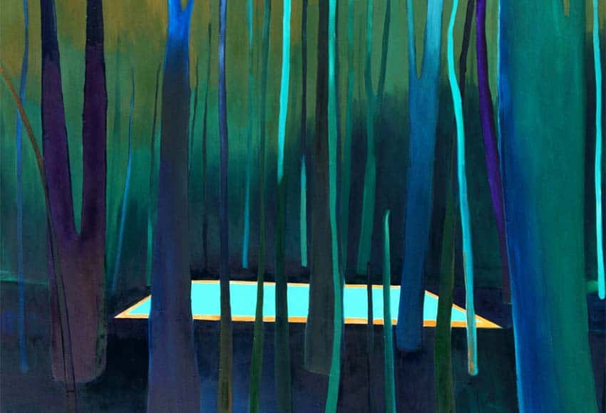 Jena Thomas 'Tempt' oil on canvas