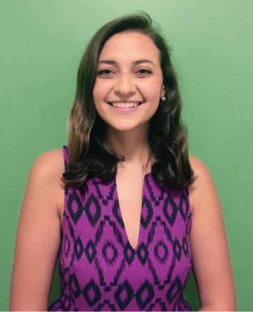 Biology, Chemistry, and Spanish major Kelsey Barber