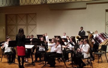 lawson band fall concert converse college band concert