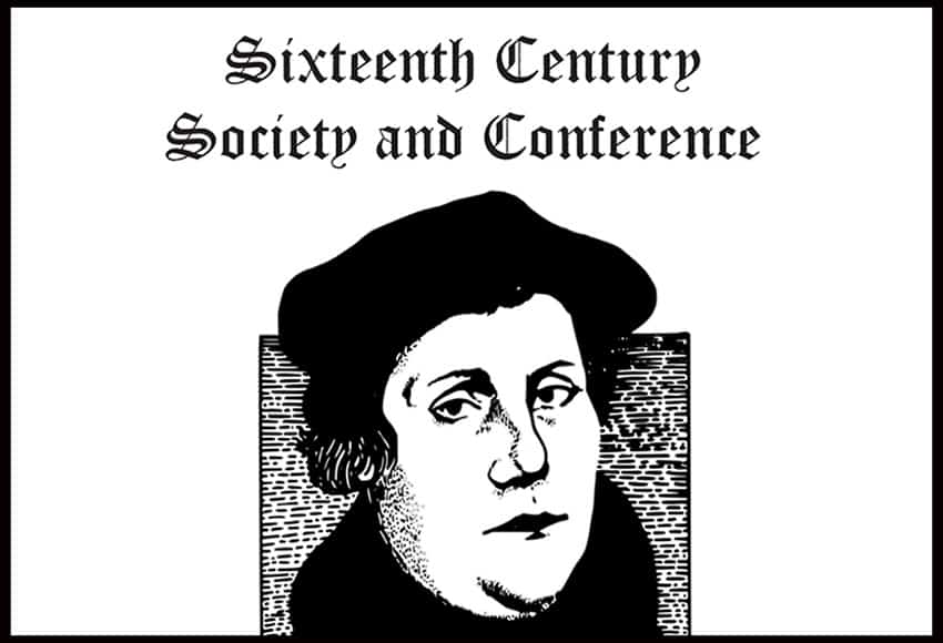 Program cover for 16th century studies conference