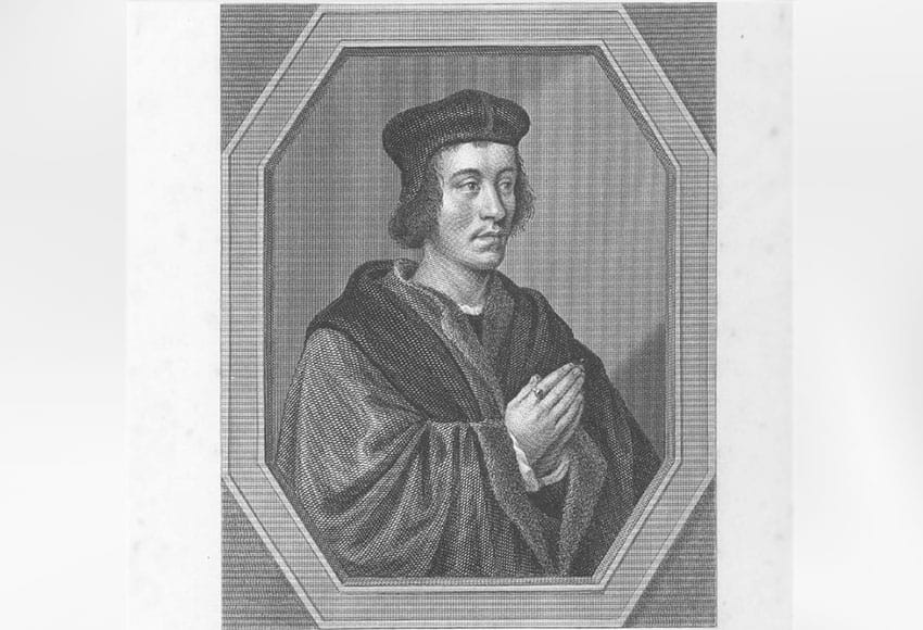 Sketch of Sir John Fortescue