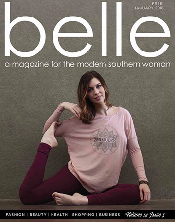 Belle Magazine cover
