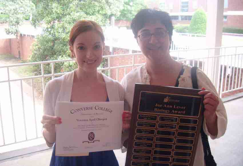 Veronica Obregon Perko and Dr. Neval Erturk