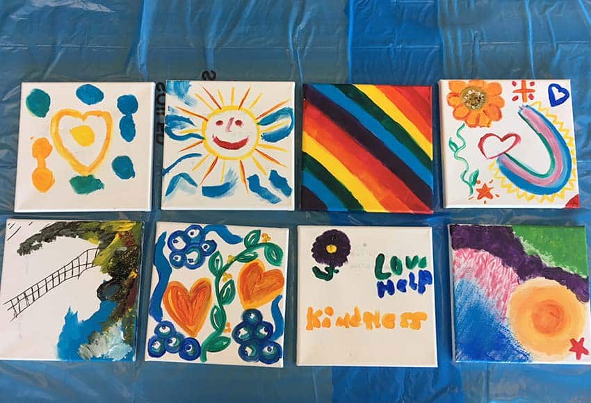 Art created by stroke patients