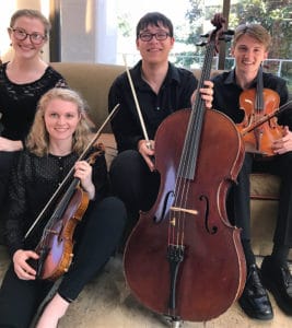 AZLA Quartet, this year's Fellowship Quartet