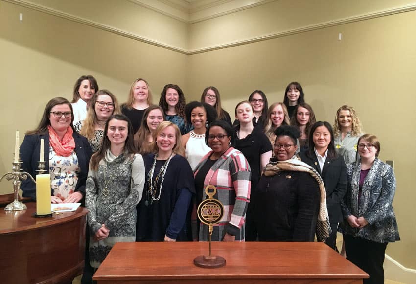 Omicron Delta Kappa 2018 inductees