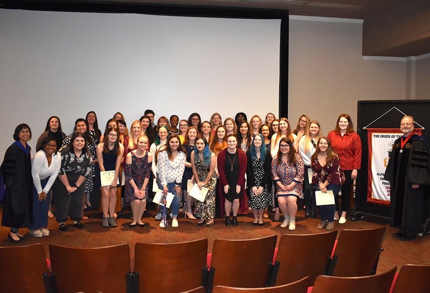 alpha lambda delta 2020 Converse inductees