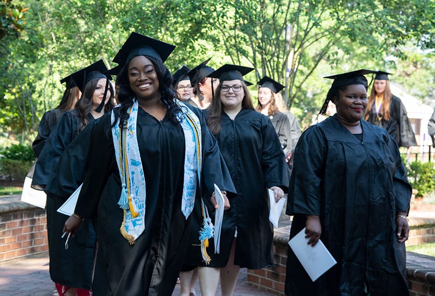 converse college graduation 2018