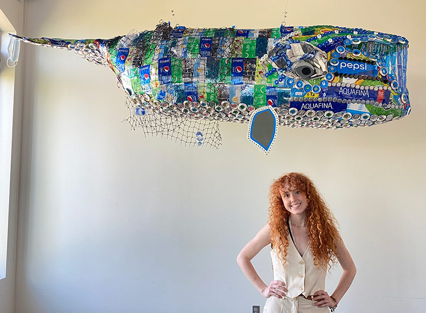 art-education-degree-Science-major-whale-sculpture