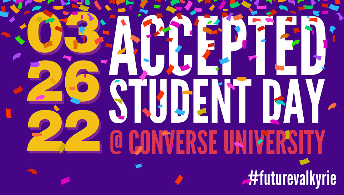 accepted students day converse