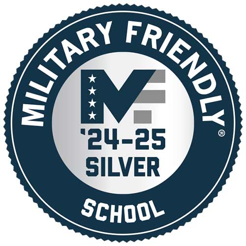 Official Silver seal for military friendly school