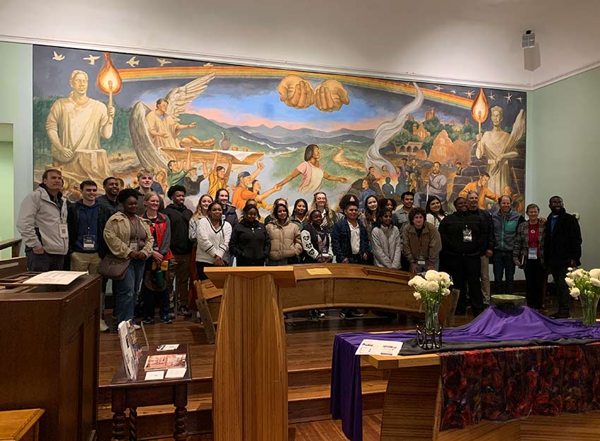 Students attend the Ignite Fellows retreat.