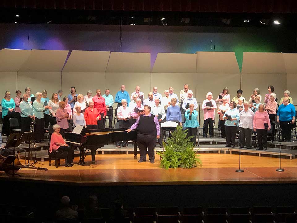 Dell Morgan on stage while perfoming