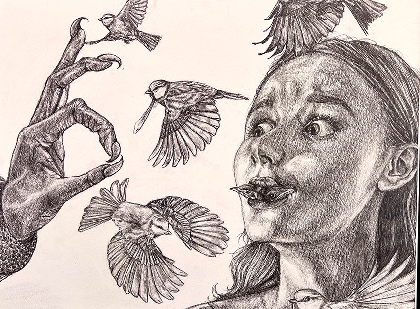 Drawing by Juliette Schmitz